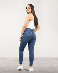 JEAN TIRO SUPER ALTO SKINNY