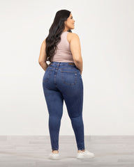 JEANS PLUS SIZE SKINNY HIGH RISE