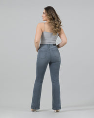 JEANS MUJER BOOT CUT SUPER HIGH RISE