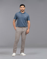 PANTALON TWILL HOMBRE SLIM SEMI AJUSTADO