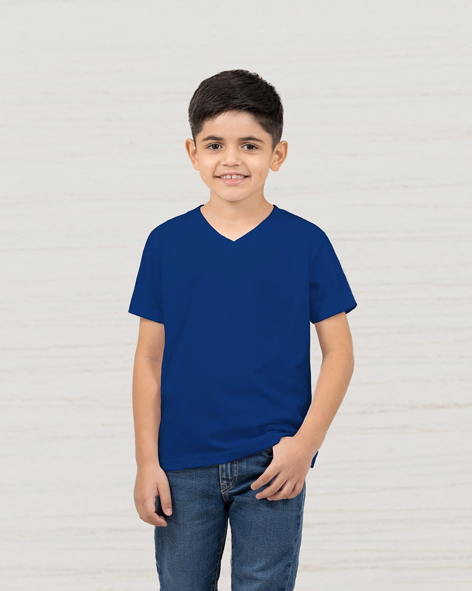 Set 3 Camiseta Interior Niño Cuello V Ramoncito 6 Y 8 Años